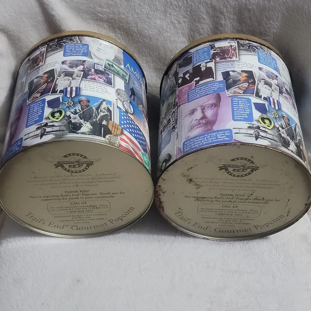 Vintage Trail's End Gourmet Popcorn 